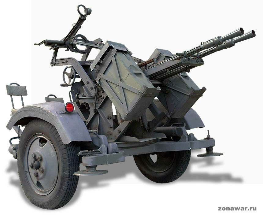 увеличить изображение зенитная пулеметная установка ЗУ-2